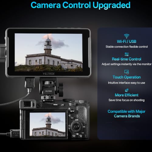 Image of VILTROX DC-550 Pro II 5.5 inch 1400Nits 4K@60Hz HDMI 2.0 Camera Field Monitor
