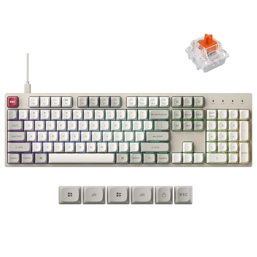 Keychron C2 Pro Wired Mechanical Keyboard with 8K Hz Polling...