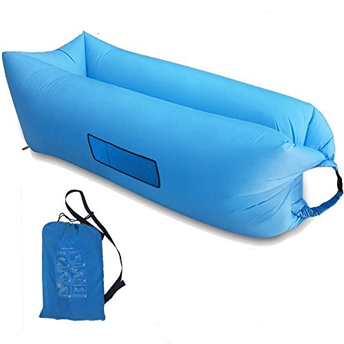 Home-Neat Lazy Bag laybag Saco de Dormir rápido Aire Inflable Camping Playa de Dormir sofá Cama salón de Cuadrado Bolsa Aire Cama Tumbona