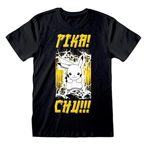 HEROES INC EUROPE B.V. T-Shirt Pokemon Pika! CHU!! XL