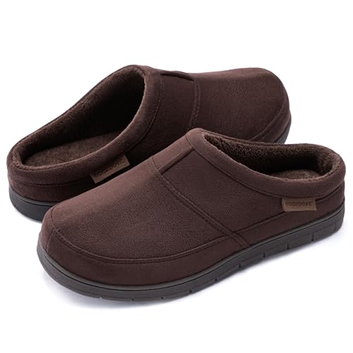 Image of RockDove Men's SoftStride Faux Suede House Slipper
