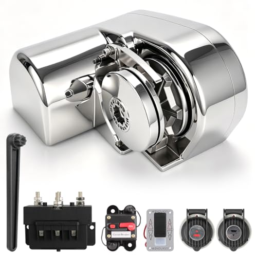900W Horizontal Electric Windlass Kit
