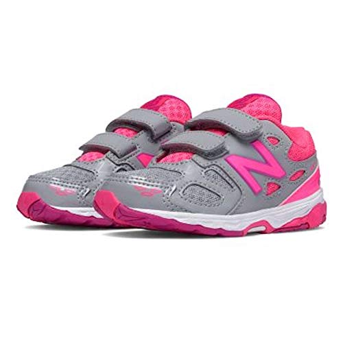 Chaussures running fille New Balance 680 amorti optimal KV680ASI gris rose