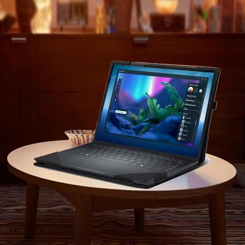 Funda para Laptop Dell Pro Max 14" PU Cuero Gris Oscuro miniatura 2