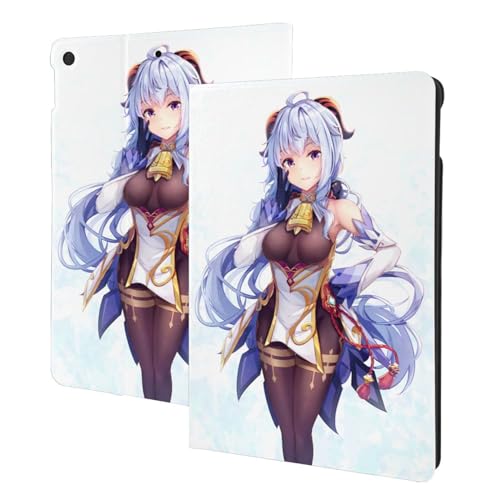 Compatible with 原神 Genshin Impact iPad 第10世代 ケース (2022年) iPad 10.9 ケース iPad 10.9インチ iPad 10.9 カバー 10世代ケース PUレザー スマートカバー オートスリープ機