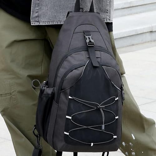 Mochila cruzada pequeña con almacenamiento ligero para evitar bolsillos llenos 2