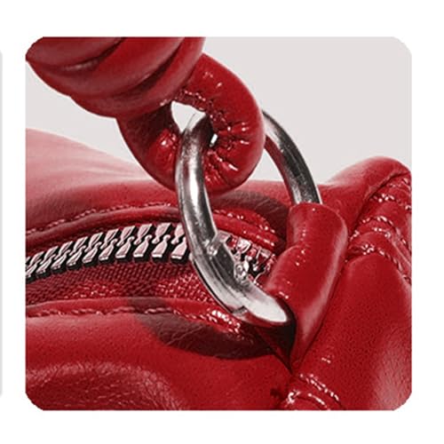 Slouchy Small Red Burgundy Leather Purse Shoulder Bag Crossbody Bags For Women3