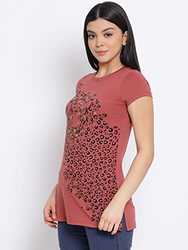 Image of Lyra Women's Cotton Regular Fit T-Shirt