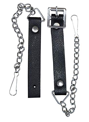 AAR Baby Leather Sporran Thistle Badge Celtic Design 2 Tassels Free Belt Chain4