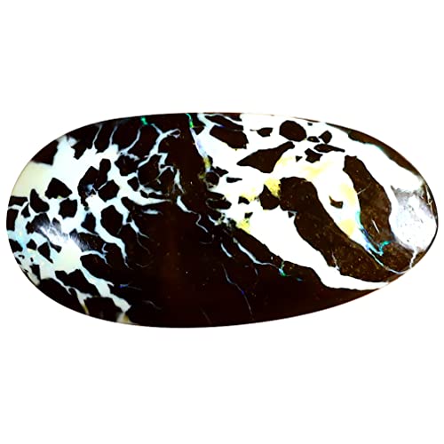 Opale boulder de koroit 7.07 ct multicolore, la pierre précieuse idéale pour un cadeau unique