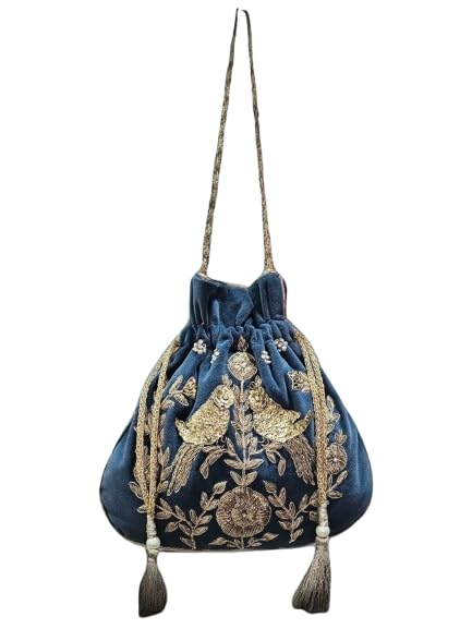 adorn haus Royal Peacock Potli-picture-13