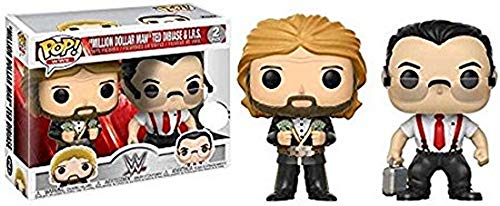 Funko Pop Wwe-&Quot;Million Dollar Man&Quot; Ted Dibiase &Amp; I.r.s-. 2 Pack