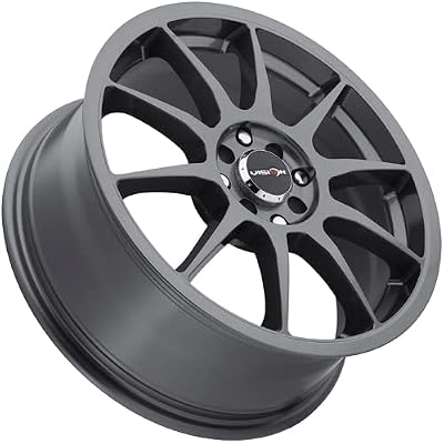 Vision 425 Bane Gunmetal Wheel with Painted Finish (16 x 7. inches /5 x 112 mm, 38 mm Offset)