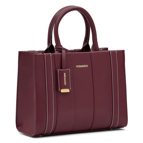 Image of Miraggio Glenn Satchel Bag for Women | Stylish Handbag for Women