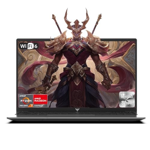 MALLRACE 2025 Gaming Laptop with AMD Ryzen7 5000...