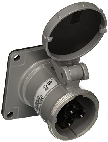 Pin and Sleeve Receptacle,60A,600VAC