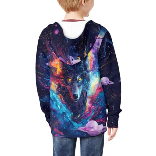 Boys Hoodies Sweatshirts 6-16T Thin Long Sleeve Zip Up Sweatshirts Jacket with Pockets4