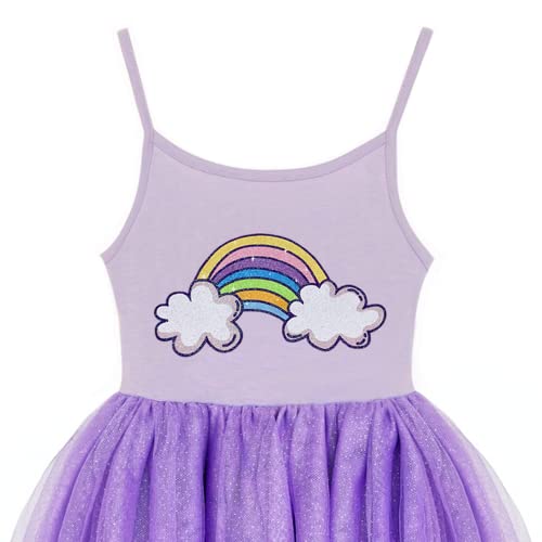 Toddler Baby Girls Tutu Dress Sleeveless Princess Birthday Wedding Party Tulle Sundress for Girl 3-7Y3