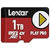 Lexar Tarjeta Express microSD Play PRO de 1 TB, UHS-I, C10, U3, V30, Full HD, 4K, tarjeta de memoria de hasta 900/600 MB/s, Nintendo-Switch 2, ASUS ROG Ally, Steam Deck (LMSXPS0001T-BNNNU)