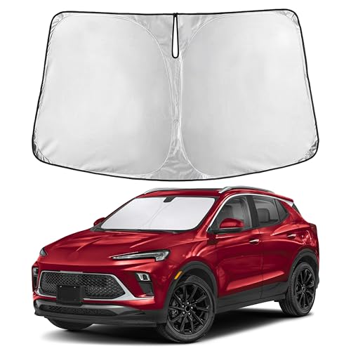 Image of EcoNour Windshield Sunshade Compatible for Buick Encore 2020-2024 2025 2026, Sun Visor for Front Windshield & Window Sun Shade Cover, UV Heat Blocker & Protector, Car Accessories