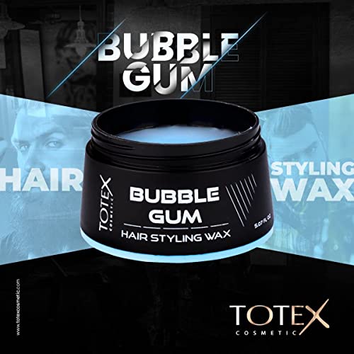 Totex Hair Styling Wax Bubblegum | Regular Hold Paste Professional Barbers | Men Hair Care Bubble Gum Hair Wax 150ml - Image 3