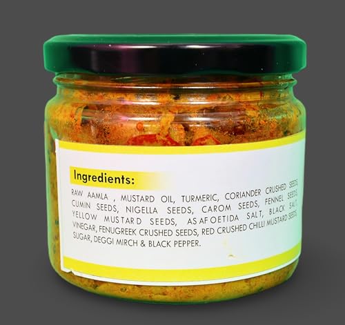 CHIILL Lemon Pickle | Indian Homemade Nimbu ka kala Achar | Nimbu Ka Aachar With Grandma's Taste | Traditional Sweet & Sour Organically Processed Less Oil | Traditional Himachali Taste 300g