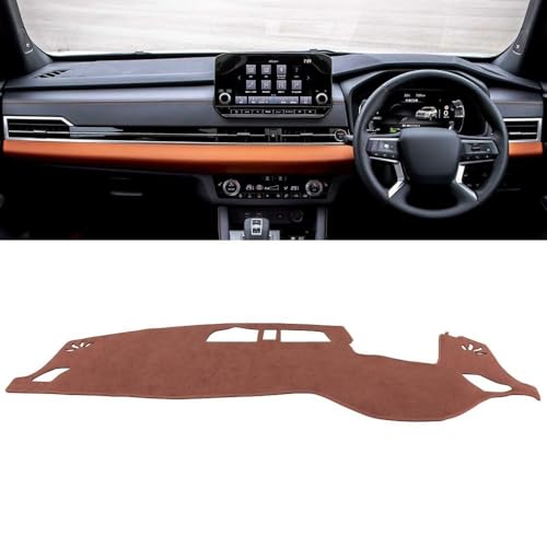 ԗp_bV{[h}bg Ԃ̃_bV{[hJo[CgpbhTVF[h}bgmXbvP[XɓKpAEg_[ 4 GN GM 2021 2022 2023 2024(RHD with HUD Brown)