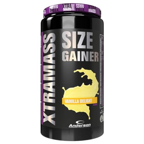 Anderson Research IAF00086993 Xtra Mass Size Gainer, 1100 g, Vaniglia