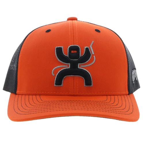 Image of HOOEY Arc Trucker Hat for Men - Adjustable Snapback Baseball Cap - Western Work Hat for Welders Structured 6 Panel