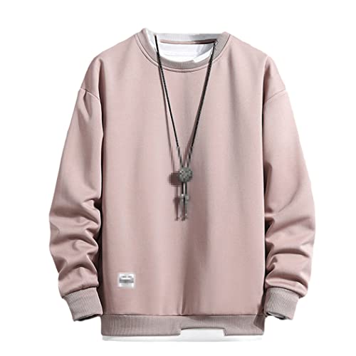 Sweat col rond Harajuku homme pour éviter le froid avec un style japonais