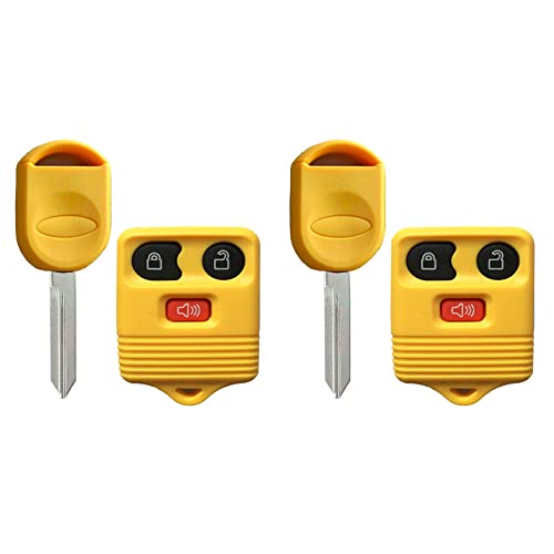 2X New Replacement Keyless Remote Key Fob Compatible with & Fits for Ford Lincoln Mazda Mercury 80 chip