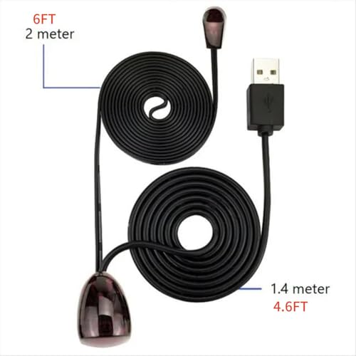 IR Extender Infrared Remote Control Receiver IR Remote Kit for TV DVD Players STBs Cable Boxes Home Theater