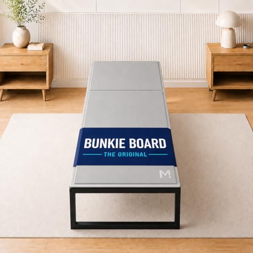 Meliusly Original Bunkie Board Twin Size (38x75) - Non-Slip Breathable Bed Support Board for Slatted...