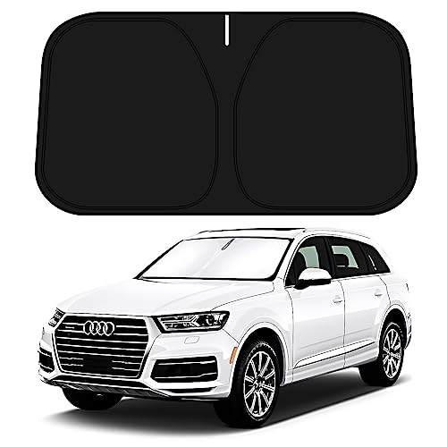 D-Lumina Windshield Sun Shade for 2016-2025 Audi Q7 Accessories, Front Window Sunshade Sun Visor...