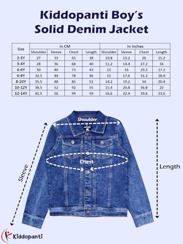Image of Girls Full Sleeve Solid Crop Denim Jacket