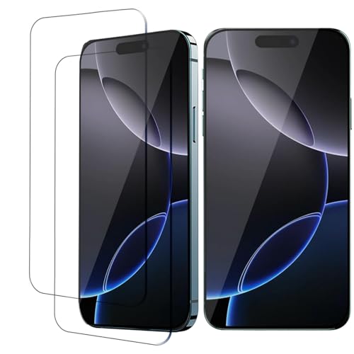 Écran iPhone 16 Pro Max sans bulles ni traces protecteur céramique 9D Unov transparent
