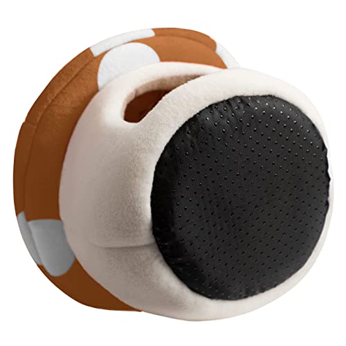 Hollypet Pet Bed Small Animals Bed Dutch Pig Hamster Nest Hedgehog Rat Chinchilla Guinea Habitat Mini House, Brown Mushroom, S #TOP5