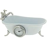 Miniatur Vintage weiße Badewanne.