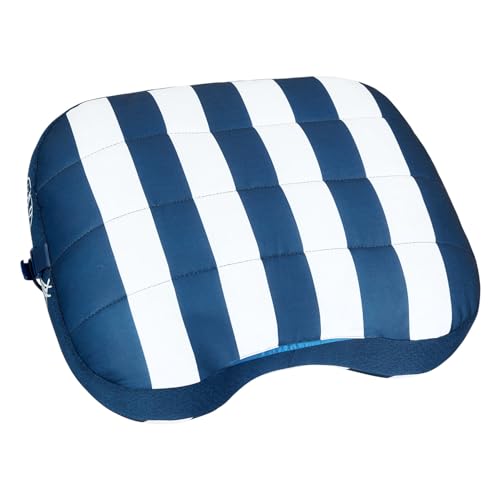 Dock & Bay x Ballast Beach Pillow - Easy to Inflate, Folds Up Into a Pouch, Waterproof & Sand-Resistant - Whitsunday Blue
