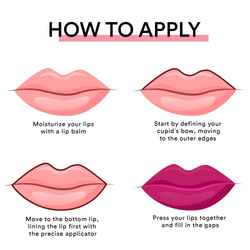 Image of SUGAR POP Liquid Lipstick - 03 Fuchsia (Fuchsia Pink) - 2.5 ml - Velvet Matte Texture, Non-drying Formula, Transfer Proof, Long Lasting, Rich Hydrating Pigment | All Day Wear Lipstick for Women