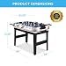 Best Choice Products 2x4ft Combo Game Table Set for Home, Game Room, Friends & Family w/Hockey, Foosball, Pool, Shuffleboard, Ping Pong, Chess, Checkers, Bowling, and Backgammon, Image 7 Best Choice Products 2x4ft Combo Game Table Set for Home, Game Room, Friends & Family w/Hockey, Foosball, Pool, Shuffleboard, Ping Pong, Chess, Checkers, Bowling, and Backgammon, Image 7