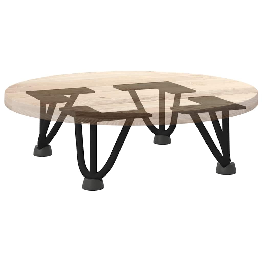 Nogi do włosów do stolika kawowego, zestaw 4 sztuk, czarne, 10 cm, masywna stal, regulowana, stabilna podstawa meblowa, design "zrób to sam", część zamienna