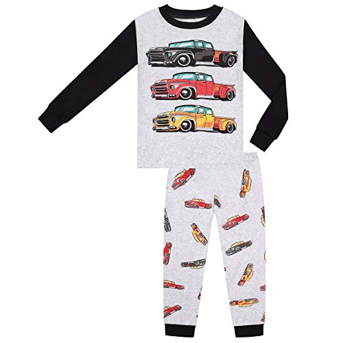 Image of Joyond Boys Pajamas Set for Toddler Cotton Clothes Snug-Fit Pjs Kids Casual Long Sleeve Sleepwear Set