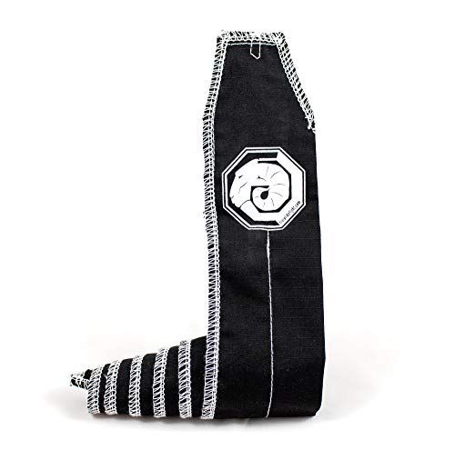 TRAINLIKEFIGHT - Muñequeras H.D. para Crossfit, calistenia, Ejercicios gimnásticos, protección para Tus muñecas (Black)