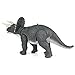 SainSmart Jr. Remote Control Triceratops Dinosaur Robot 14” Long, Electronic Toy with Build-in Speaker and Glowing Eyes, Walking Dino for Kids Age 3 and Up
