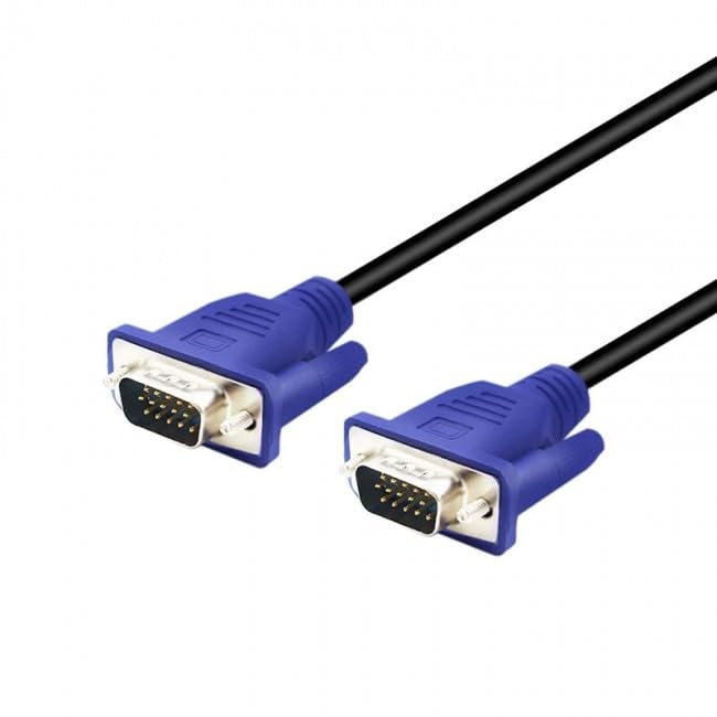 50 cm vga kablo kısa vga kablo erkek erkek yarım metre vga kablo