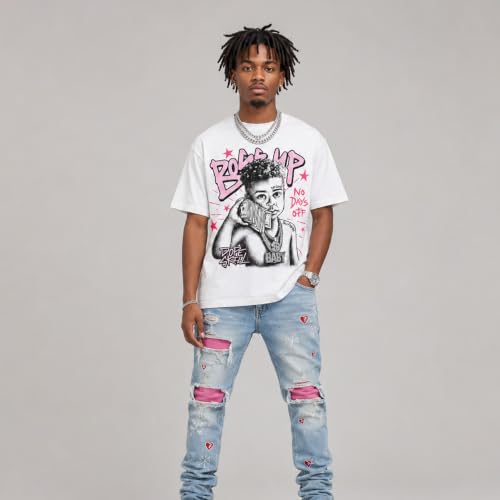 Image of DopeSkill Graphic Tee Streetwear Hip Hop Hypebeast Street Style Unisex T-Shirt Sneaker Colour Matching Shirts Swag Y2K Style