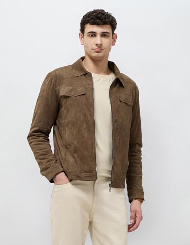 Image of U.s.polo association men's solid regular fit jacket