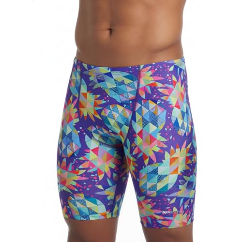 Amazon.com : Sporti Boys' Athletic Jammer Swimsuit - Aloha Mosaic