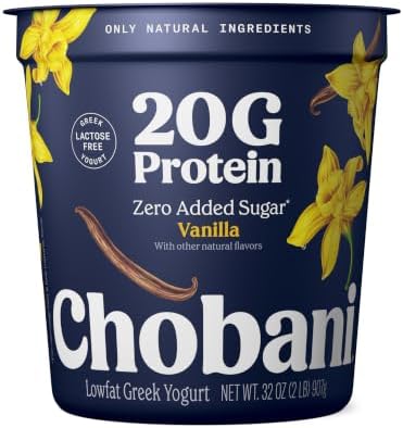 20g Protein Lowfat Greek Yogurt Vanilla 32oz